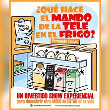 Cartel de ¿Qué hace el mando de la Tv en el frigo? - Otros en La Butaca Amarilla