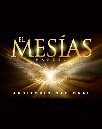 Cartel de El Mesías de Handel - Madrid - Clásica en Auditorio Nacional de Madrid