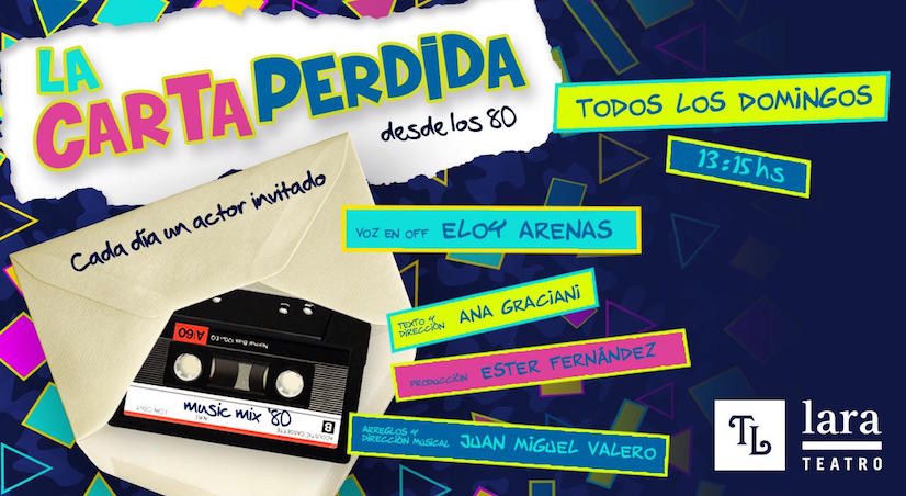 'La carta perdida desde los 80', la música para recordar una década