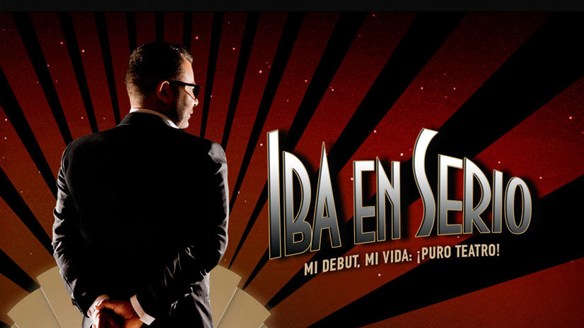 'Iba en serio', con Jorge Javier Vázquez, en el Teatro Castelar de Elda