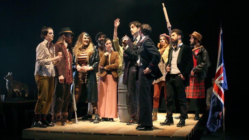 La joven compañía revive el clásico de Stevenson 'La isla del tesoro'