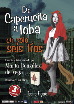 De Caperucita a loba en solo seis tíos