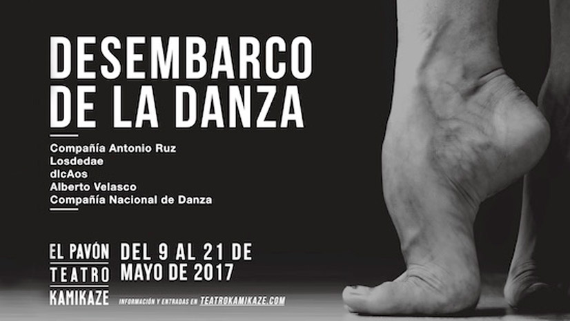 El Desembarco de la Danza llega al Kamikaze con cinco montajes de estreno absoluto