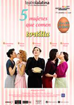 5 mujeres que comen tortilla