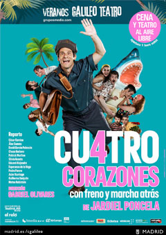 Cuatro corazones con freno y marcha atrás