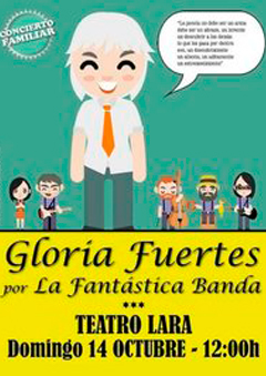 Gloria Fuertes por la Fantástica banda