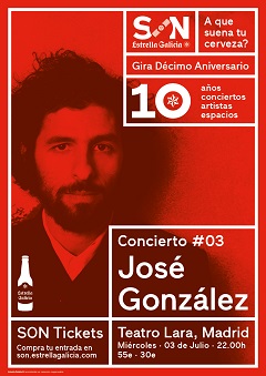 José González en concierto